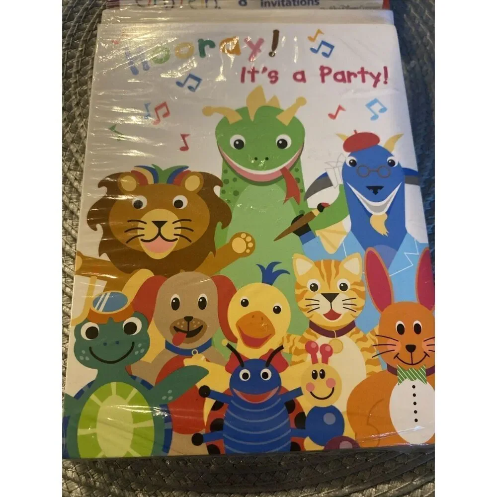 Baby Einstein Pack of 8 Party Invitations Hallmark Disney New